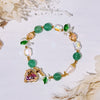 Evolvegem "Seraphina's Whisper" Heart Charm Calm Bracelet