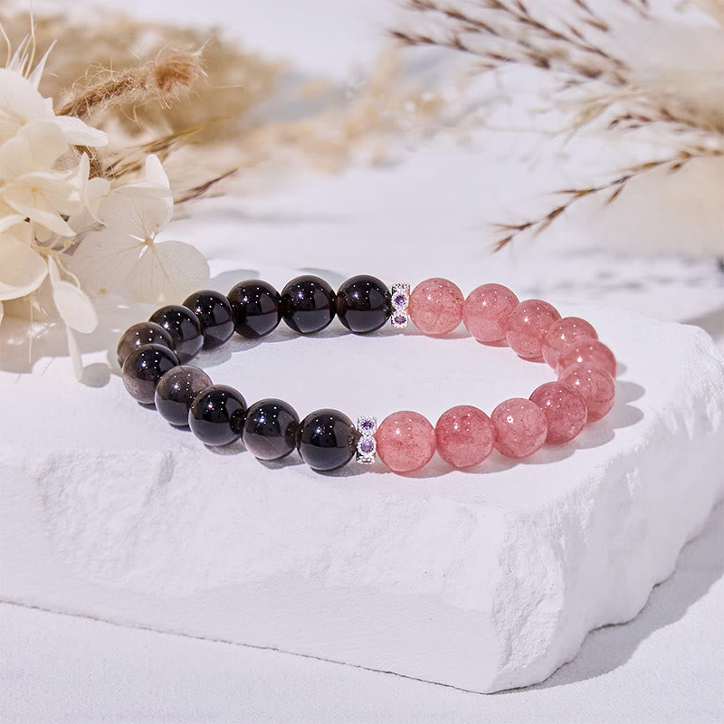Evolvegem "Obsidian Berry" Protection & Creation Bracelet