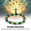 Evolvegem "Golden Serenity" Green Aventurine Tiger Eye Bracelet