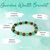 Evolvegem "Golden Serenity" Green Aventurine Tiger Eye Bracelet