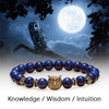Evolvegem "Lapis Hoot" Owl Wisdom & Protection Bracelet