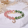 Evolvegem "Rosethorn Meadow" Crescent Charm Stress Relief Bracelet