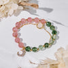 Evolvegem "Rosethorn Meadow" Crescent Charm Stress Relief Bracelet