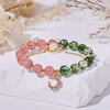 Evolvegem "Rosethorn Meadow" Crescent Charm Stress Relief Bracelet
