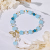 Evolvegem "Azure Mermaid's Whisper" Stress-Soothing Bracelet