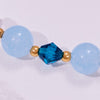 Evolvegem "Azure Mermaid's Whisper" Stress-Soothing Bracelet