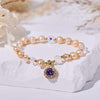 Evolvegem "Violetaura Pearl" Emotional Harmony Bracelet