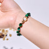 Evolvegem "Malachite Celestial" Protection & Clarity 2Pcs Malachite Bracelet Set