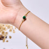 Evolvegem "Malachite Celestial" Protection & Clarity 2Pcs Malachite Bracelet Set