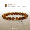 Evolvegem "Tigereye Oath" Tiger Eye Courage Bracelet