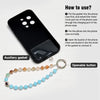 Evolvegem Vitality Blue Chalcedony Gemstone Beaded Phone Strap