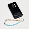 Evolvegem Vitality Blue Chalcedony Gemstone Beaded Phone Strap