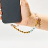 Evolvegem Anxiety Relief Gemstone Beaded Phone Charm Strap
