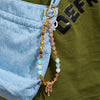 Evolvegem Anxiety Relief Gemstone Beaded Phone Charm Strap