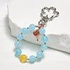 Evolvegem Serenity & Romance Aquamarine Keychain Phone Charm Strap