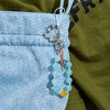 Evolvegem Serenity & Romance Aquamarine Keychain Phone Charm Strap