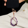 Evolvegem Stress Relief Amethyst Phone Charm & Keychain