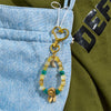 Evolvegem Wealth & Protection Gemstone Phone Charm Keychain