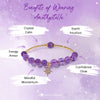 Evolvegem "Amethystella" Intuition Armor Amethyst Bracelet