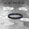 Evolvegem Lava Stone Pulse Band Bracelet