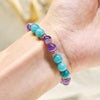 Evolvegem "Seraphic" Amethyst & Aquamarine Harmony Bracelet