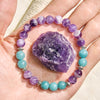 Evolvegem "Seraphic" Amethyst & Aquamarine Harmony Bracelet