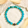 Evolvegem "Balmaara Essence" Blue Apatite Throat Chakra Bracelet