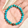 Evolvegem "Balmaara Essence" Blue Apatite Throat Chakra Bracelet