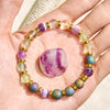 Evolvegem "Auralith Harmony" Fluorite Cleansing Bracelet