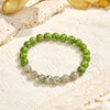 Evolvegem "Speckled Shine" Jade & Labradorite Growth Bracelet