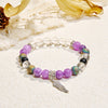 Evolvegem "Earth Song" Feather Charm Cleansing Bracelet