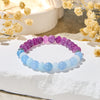 Evolvegem "Luna Mist" Aquamarine & Amethyst Emotional Balance Bracelet