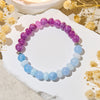 Evolvegem "Luna Mist" Aquamarine & Amethyst Emotional Balance Bracelet