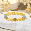 Evolvegem "Sunlit Cyan" Citrine Wealth Bracelet