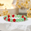 Evolvegem "Serene Pulse" Red Coral Vitality Bracelet