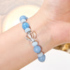 Evolvegem "Azure Breeze" Aquamarine Stress Relief Bracelet