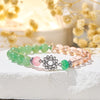 Evolvegem "Anahata Alchemy" Green Aventurine & Rose Quartz Harmony Bracelet
