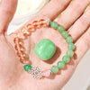 Evolvegem "Anahata Alchemy" Green Aventurine & Rose Quartz Harmony Bracelet