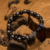 FREE Today: "Crux Codex" Serise Obsidian Cross Gemstone Bracelet