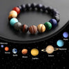 Evolvegem "Celestial Harmony" Cosmic Galaxy Chakra Stone Bracelet